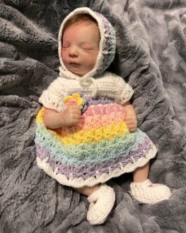 NB Rainbow Dress Set