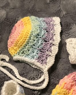 NB Rainbow Dress Set